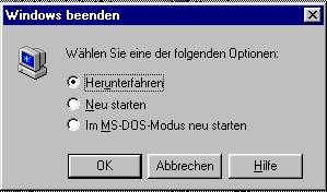 Abbrechen = Abrechen einer Funktion (vergleiche -> Beenden eines ...
